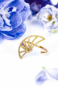 「Snow Flower and the Secret Fan」 Diamond ring