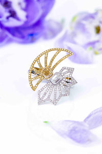 「Snow Flower and the Secret Fan」 Diamond ring
