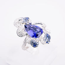 「Five Elements」Water Tanzanite Diamond necklace/ring