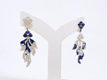 「Koi」 Sapphire Diamond earrings
