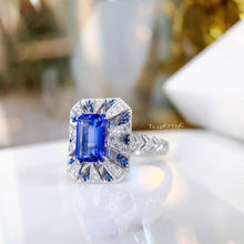 「Art Deco」 Tanzanite ring