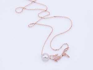 「Koi」 Akoya Pearl necklace